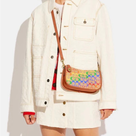 💯 Authentic Coach Swinger crossbody bag - Picture 5 of 10